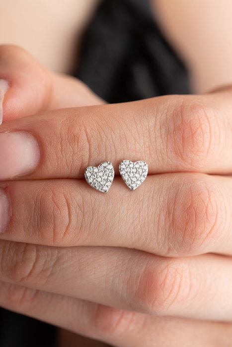 Heliophilia Silver Pendientes de Plata de Ley 925 Stud Heliophilia Silver Pendientes de Plata de Ley 925 Stud